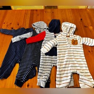 Bundle of carters one piece for colder weather